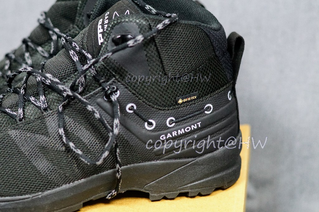 GARMONT HELLLOCK and GORETEX label