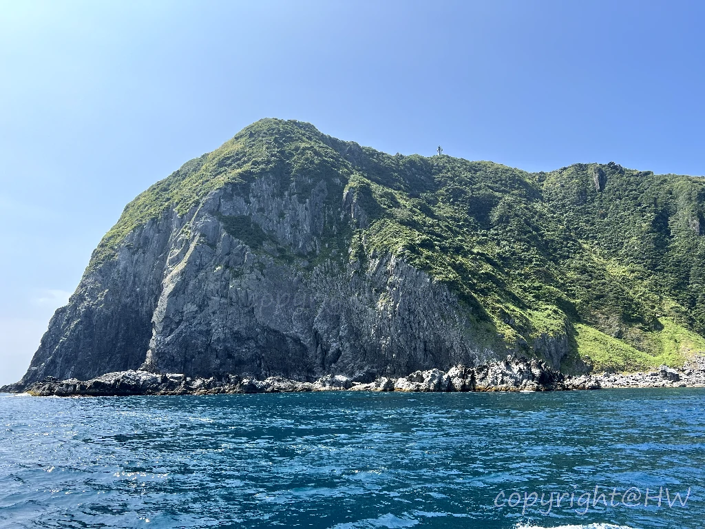 海上看基隆嶼