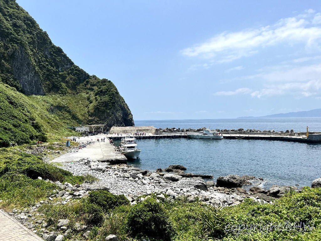 基隆嶼港口